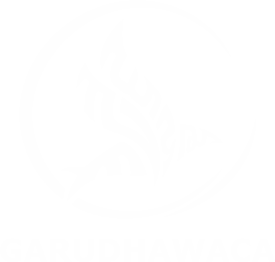 Logo Garudhawaca Mono White | Update Logo Baru Garudhawaca