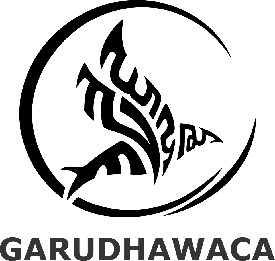 Logo Garudhawaca mono black | Update Logo Baru Garudhawaca